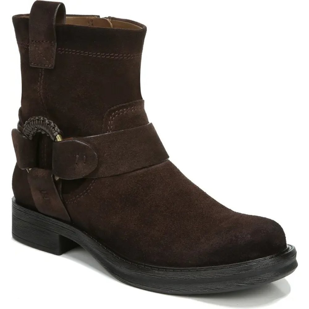 ZODIAC Women's Ankle Boots Color-Chocolate Suede-Size 6;5